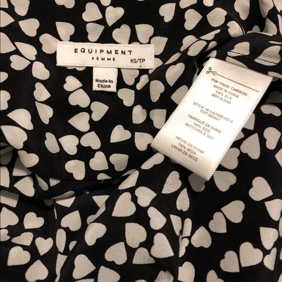 Equipment Endless Hearts Sleeveless Dress XS - Picture 8 of 8